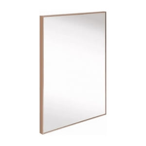 Genérico - Espejo Rectangular 40X50Cm Plast Office 4 Tonos Metalizados Terracota