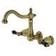 thumbnail image 1 of Grifo Kingston Brass Duchess de montaje en pared, latón antiguo, 1 of 2