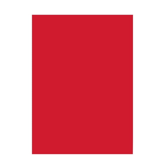 Papel de colores Folia 6320, rojo brillante, DIN A3, 130 g/m², 50 hojas