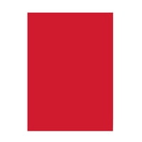 Papel De Colores Folia 6320, Rojo Brillante, Din A3, 130 G/M², 50 Hojas