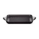 thumbnail image 3 of Grill Le Creuset, hierro fundido esmaltado, cuadrado, 9.5 regaliz, 3 of 5