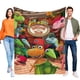 thumbnail image 1 of Tren de Dinosaurios anti-pilling, suave, ligera, esponjosa y acogedora de lujo para hogar y cocina – Perfecta para niños y adultos,80X100cm, 1 of 6