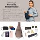 thumbnail image 4 of Bandolera Baggallini Anti-Theft Daytripper Sling, 2,75 L, 4 of 8