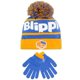 thumbnail image 1 of Set de Gorro y Guantes de Invierno Blippi Azul para Niños, 1 of 3