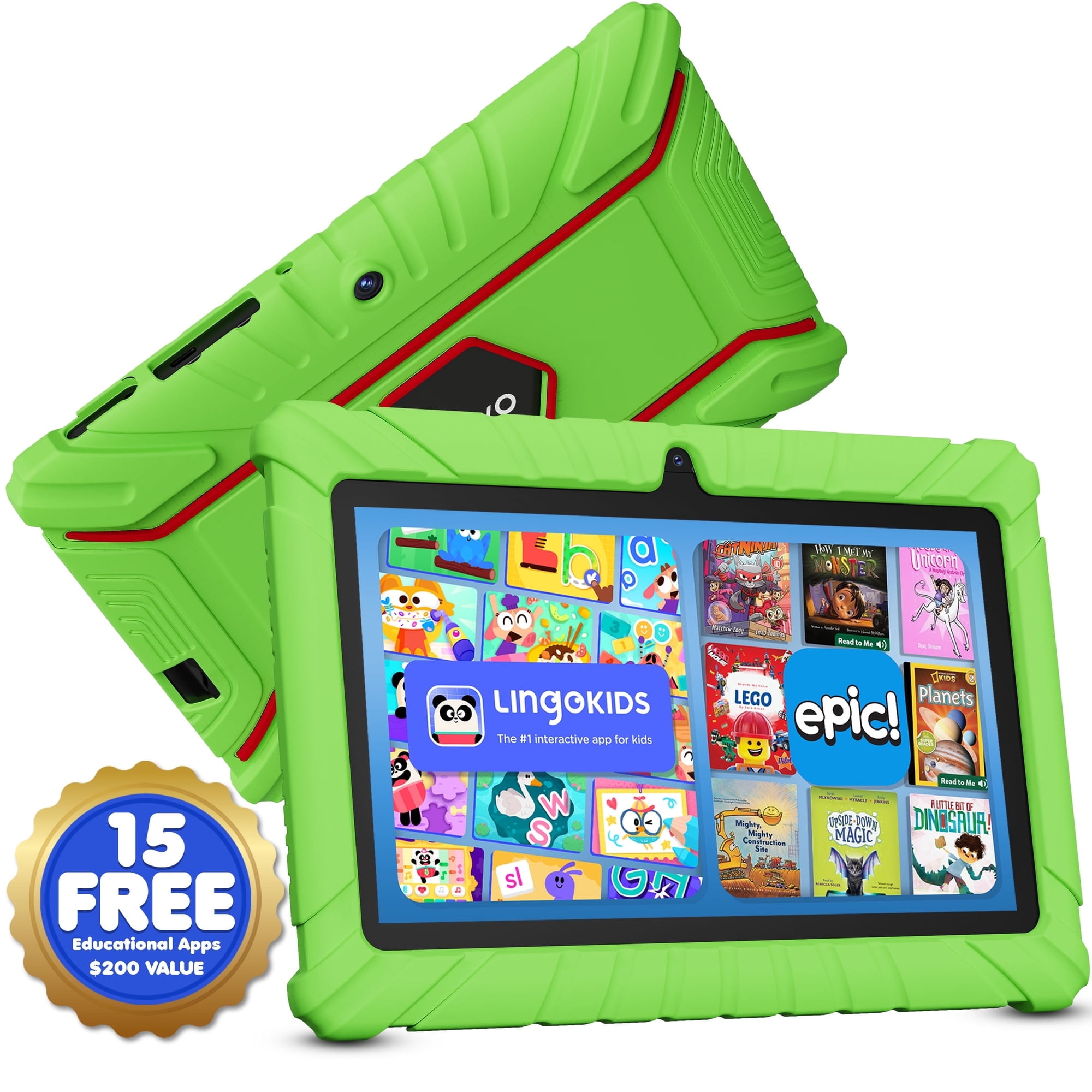 Tableta Contixo Epic Y Lingokids 32 Gb Verde