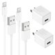 thumbnail image 1 of Cargador de pared Pantom de un solo puerto con cable de 1,5 m para iPhone, 1 of 7