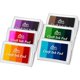 thumbnail image 1 of Juego de 6 almohadillas de tinta lavables MERDTTES Rainbow, 1 of 7