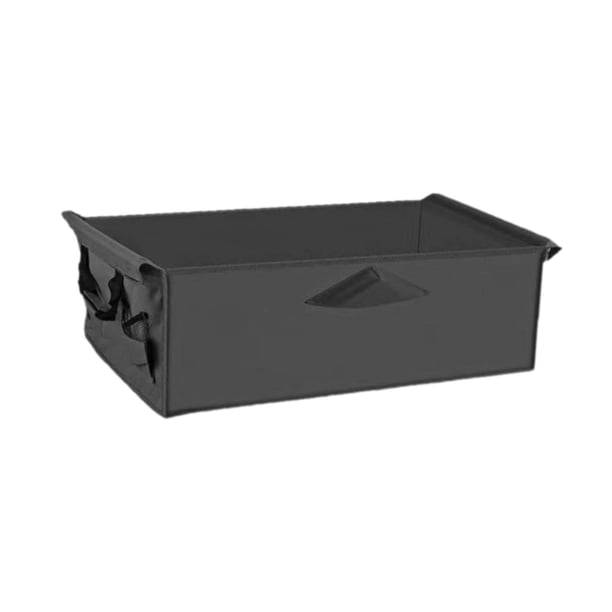 Forro para carrito de compras, bolsillo de tela para carrito, para adultos, versátil, portátil y práctico, forro para carrito de jardín para la compra Negro 64cmx42cmx24cm