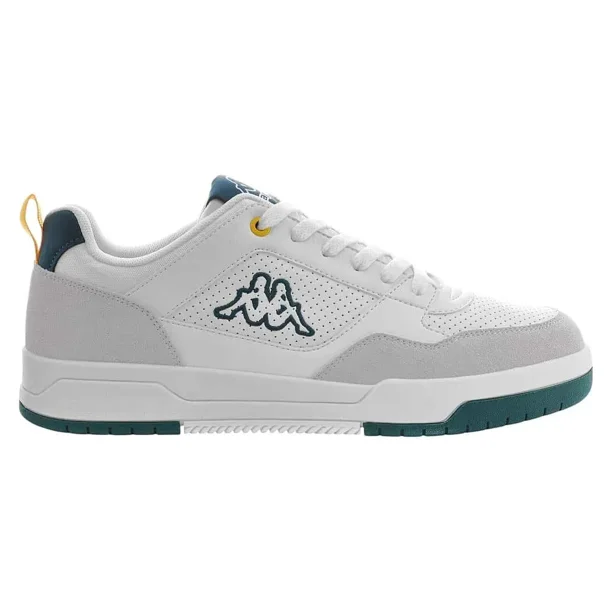 ZAPATILLA HOMBRE LOGO MANIS WHITE GREEN DK KAPPA