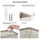 thumbnail image 3 of Cesto De Ropa Slim Plegable 45 L Color Beige, 3 of 7