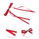 thumbnail image 3 of Unique Bargains 1 Pc Pinzas para el Cabello con Doble Lazo Clip para Peinado en Casa Rojo, 3 of 5