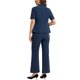 thumbnail image 3 of INSPIRE CHIC Conjunto de Traje de Oficina para Mujer con Blazer de Manga Corta de Un Botón y Pantalones de Traje M Azul Oscuro, 3 of 5