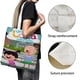 thumbnail image 3 of Little Lola visits the city Bolso de tela con estampado de lienzo para mujer, bolsa de compras reutilizable y estética, con cremallera interior, regalo para mujer,40*40cm., 3 of 6