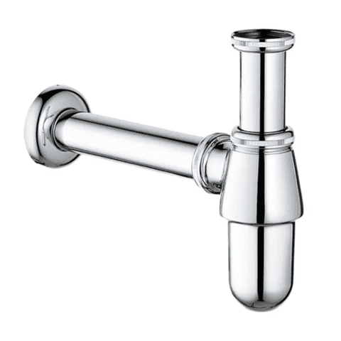 Inoxcrom - Sifon Lavamanos Metalico 1 1/4 Cromado Acero