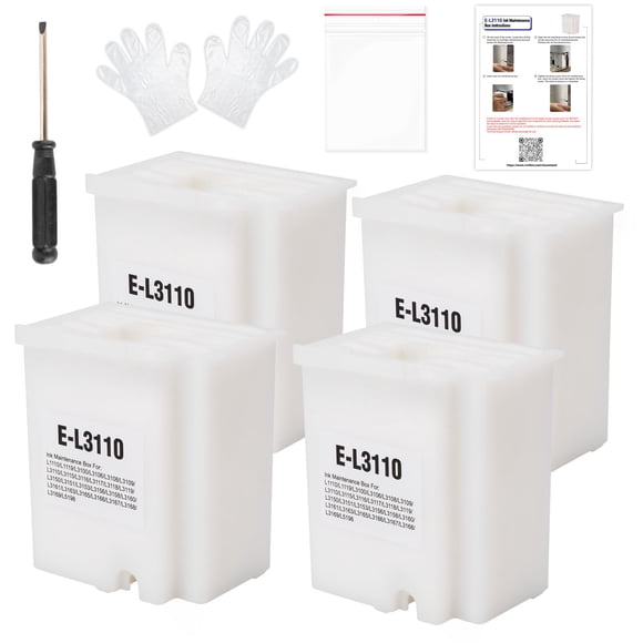 Almohadillas de tinta residual imtfzct 2 uds para Epson ET-2800, L3110, etc.