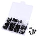 thumbnail image 5 of Kit Completo De Pernos De Carenado Para Motocicleta, 158 Uds., Clips De Sujeción, Tornillos, Color Negro, 5 of 5