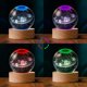 thumbnail image 4 of Sistema solar 3D Crystal Ball QIANRUNA de 60 mm con luz nocturna, 4 of 6