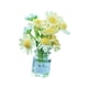 thumbnail image 4 of Mini Flores En Jarrón De Cristal, Accesorios Para El Salpicadero Del Coche., 4 of 5