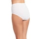 thumbnail image 2 of Calzoncillos Jockey Elance para mujer, talla grande, 6 unidades, color blanco, 2 of 4