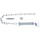 thumbnail image 1 of Topes con cadena para puertas National Hardware N162-024, chapados en zinc, 1 of 1