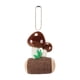 thumbnail image 3 of Lindo Peque?o Hongo Peluche Llavero Mochila Decoración Para Carnaval Premios Café, 3 of 5