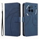 thumbnail image 1 of Funda tipo cartera con tapa para Nothing Phone 3A Pro con tarjetero, soporte y cubierta magnética Azul, 1 of 5