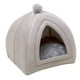 thumbnail image 2 of Maison Pour Chat Mignon, Niche Confortable en Peluche Pour Animal de Compagnie, Nid, Lavable à Chaud, Coussin, Pour Chaton de Taille Moyenne, Sol , s S, 2 of 5
