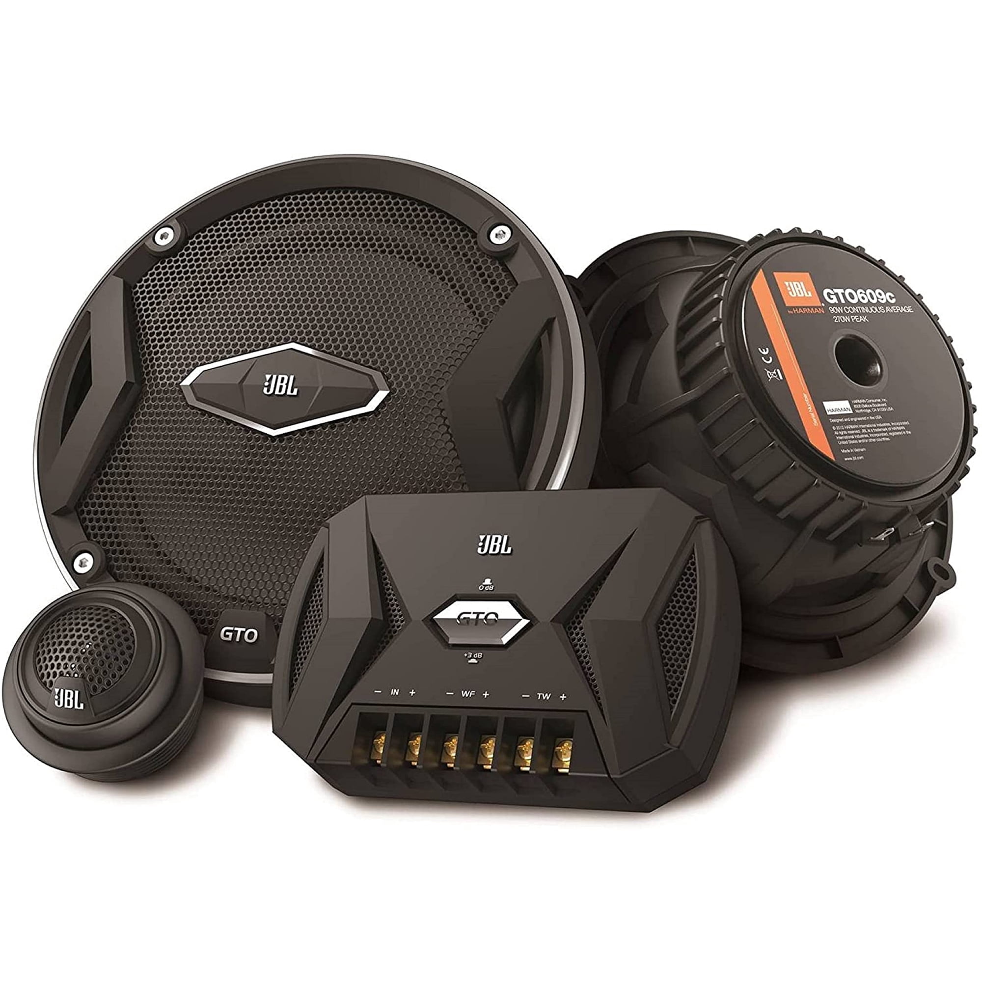 Sistema De Altavoces Estéreo Con Componentes De Audio Para Automóvil Jbl Gto609c