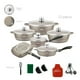 thumbnail image 1 of Set Bateria de Cocina 23 piezas Ceramica Granito, 1 of 4