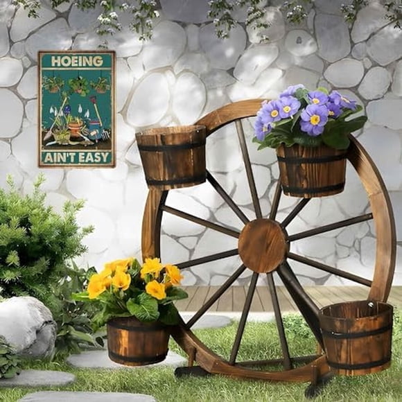Letrero Metálico Artlunar 30x20 cm Jardín Humorístico Exterior