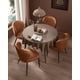 thumbnail image 3 of Juego de 2 sillas de comedor de la colección VASAGLE EKHO, color marrón caramelo, 3 of 8