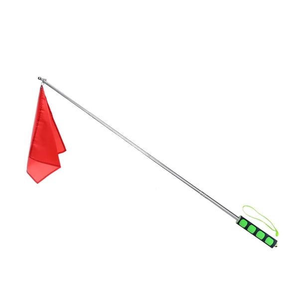 Bandera de entrenamiento de caballos, equipo de entrenamiento de caballos, fácil de transportar, práctico, telescópico, ligero, accesorio de equitació