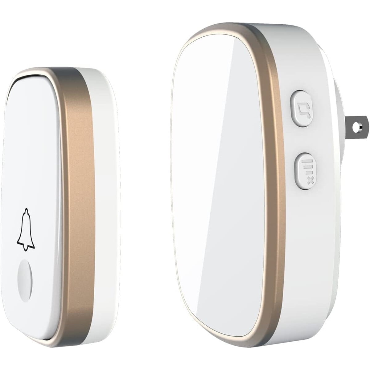 Timbre Inalámbrico Akk 1000ft 52 Tonos 5 Volúmenes Led