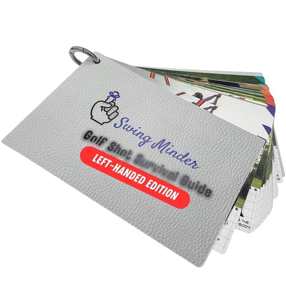 Guía de bolsillo impermeable de tarjetas de golf Swing Minder