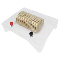 Magideal - Demostrador De Campo Electromagnético De Solenoide, Kit De Herramientas De Enseñanza De Física, Demostrador De La Regla De La Mano Izquierda Y Derecha