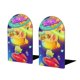 thumbnail image 1 of Alienígenas de Pizza Planet Sujetalibros decorativos temáticos, tope para estantería con base antideslizante, uso dual para hogar y oficina - 2 piezas, 1 of 6
