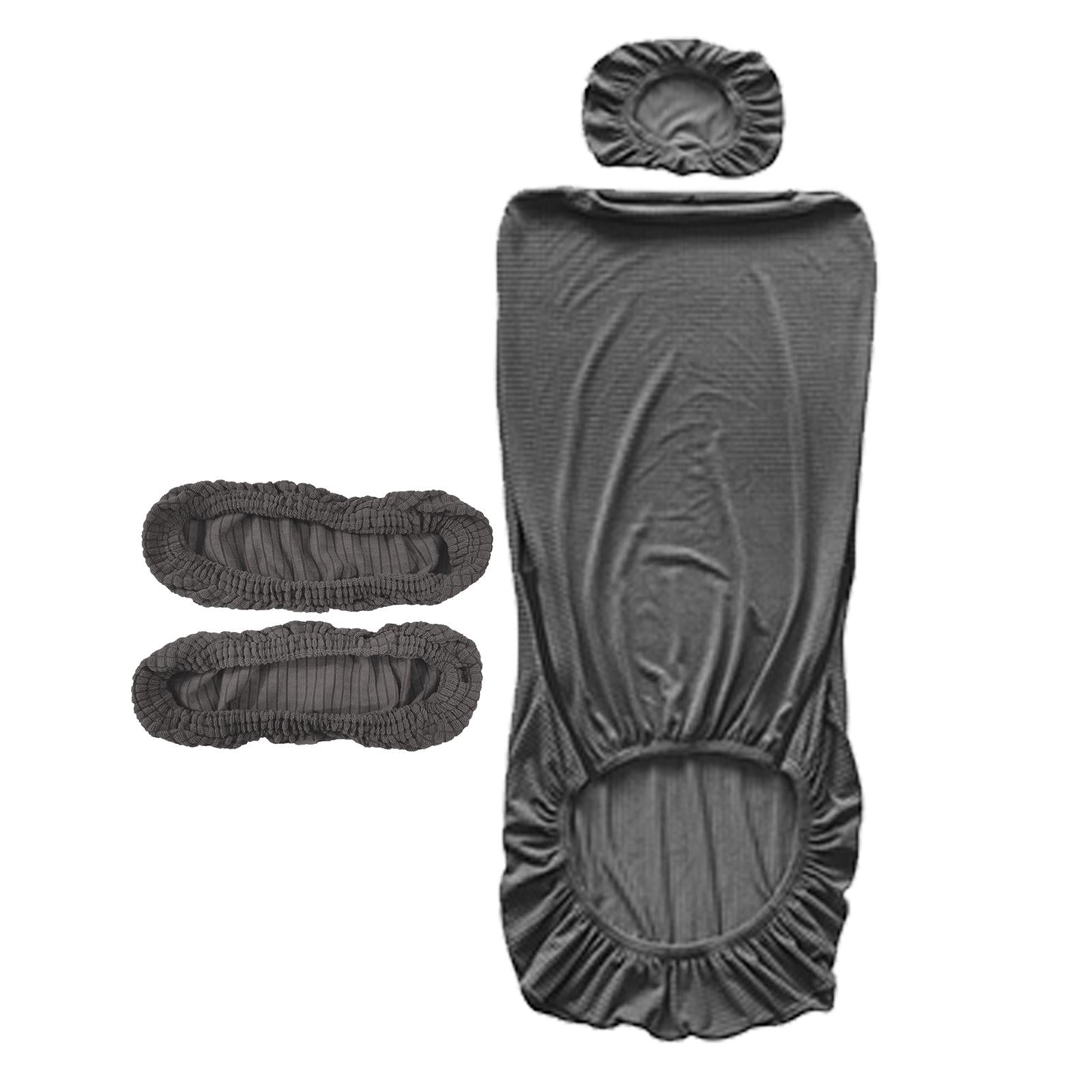 Bothyi - Fundas De Asiento De Silla De Oficina Para Silla De Juegos De Oficina Sillas Giratorias De Escritorio Para Computadora Gris Oscuro