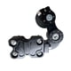 thumbnail image 4 of Ajustador De Cadena De Motocicleta Universal Premium De Alto Rendimiento, Guía Tensora Negra, 4 of 5