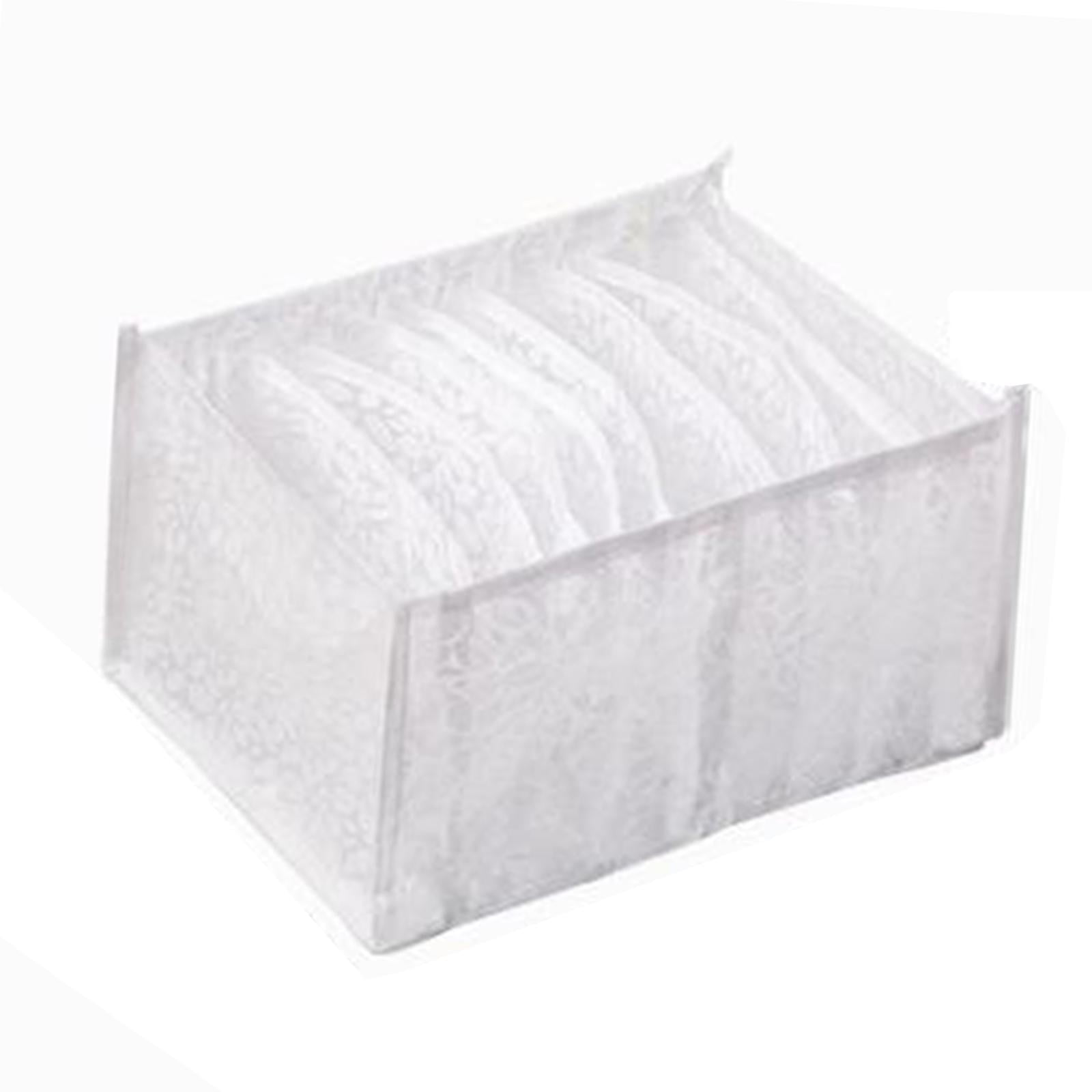 Magideal - Cajas De Almacenamiento De Ropa Con Compartimentos, Cestas Organizador De Ropa De Guardarropa Portátil Para Pantalones Almacenamiento De Ropa Pantalon , M M