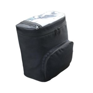 Magideal - Bolsa De Almacenamiento Frontal Para Patinete, Bolsa Para Manillar De Bicicleta Con Bolsillo Transparente Táctil Para Teléfono, Organizador De Ciclomo