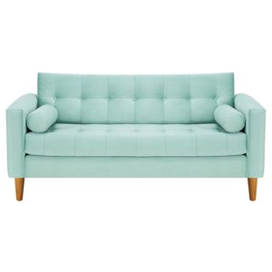 Bodevir - Sofa Retro 3C Felpa 04 Verde Agua