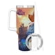 thumbnail image 3 of Somos Osos (2) Vaso aislado de acero inoxidable con asa, diseño temático, regalo para familia, amigos y fans; incluye pajita y encaja en el portavasos estándar, 40 oz, 3 of 6
