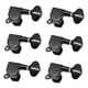 thumbnail image 5 of Clavijas afinadoras de afinación para guitarra 6R Sealed Gear Cabezales de máquina para guitarra Negro, 5 of 5