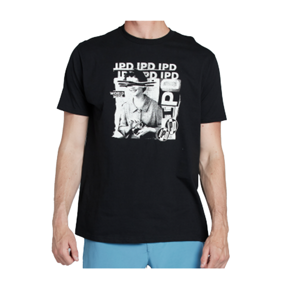 Polera Men IPD Faceplant Y2K Black