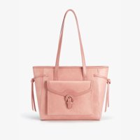 Ecosusi Bolso Tote Evelina De Papel Lavable 14L Para 13"" Rosado
