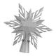 thumbnail image 4 of Adorno Navideño Plateado Con Proyector De Luz Y Forma De Copo De Nieve Para La Punta Del árbol, Ideal Para Fiestas Y Bares., 4 of 5