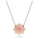 thumbnail image 5 of Collar con colgante Swarovski Sunshine con cristal rosa y transparente, 5 of 7