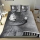 thumbnail image 1 of Einstein (2) Conjunto de sábanas temático, trío de piezas, cómodo y amigable con la piel, diseño único, regalo de decoración para el hogar para familiares, amigos y fans,173X218cm, 1 of 6