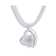 thumbnail image 2 of Collar Malla Enchapado Con Colgante Corazon, 2 of 4