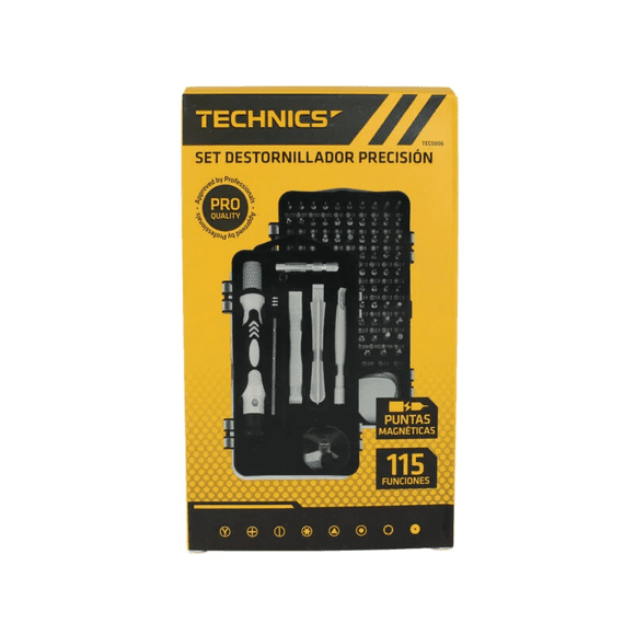 Destornillador Technics puntas magnéticas
